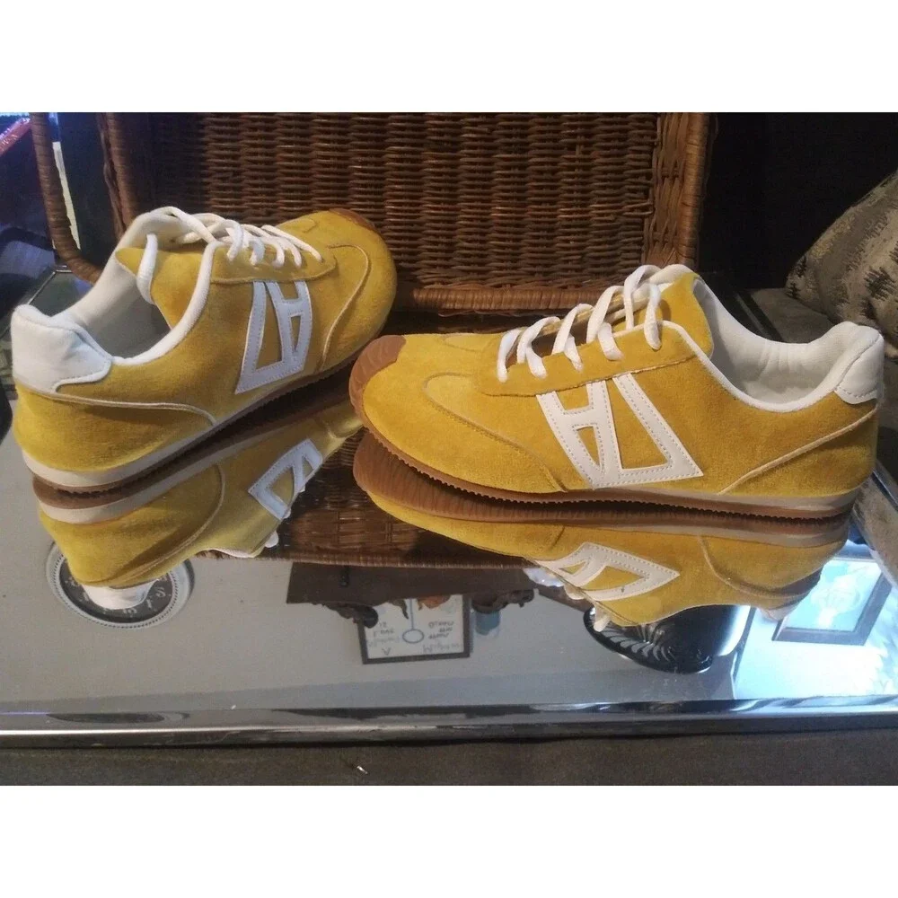 Umbranded Yellow Suede Sneakers Women's 8.5) | Stylish..